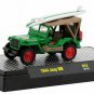 M2 Machines 1:64 - Turtle Wax - 1994 Jeep MB (Green/White)