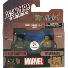 Marvel Minimates Black Panther & Starbrand Walgreens Avengers 1,000,000 BC New