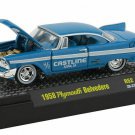 2020 M2 MACHINES 1958 PLYMOUTH BELVEDERE AUTO MEETS R52 20-27 1:64