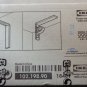 BETYDLIG IKEA 102.198.90 ROD BRACKET ROD HOLDER GRAY