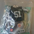 2007 Burger King Kids Meal Toy -- NFL Mini Jersey -- New York Jets  #51