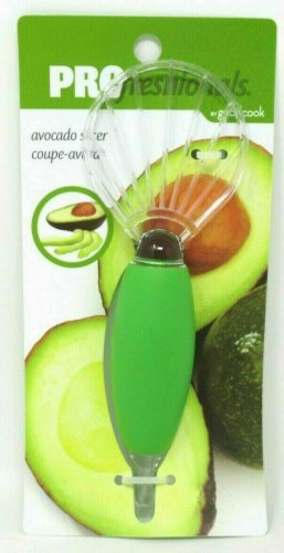 ProFreshional Avocado Slicer Green Silicone Handle Kitchen Tool Gadget 72065
