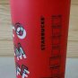 Starbucks 2019 Holiday Reusable Red Hot Cup Grande 16oz BPA Free Plastic Coffee