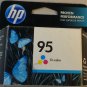 HP 95 Tri-Color Ink Cartridge C8766WN New in Box Jan 2016