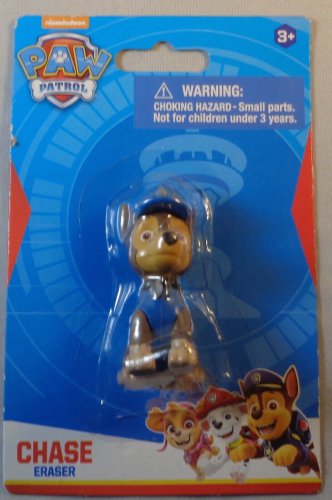 Paw Patrol Chase Eraser Cop Police Dog Figure Nickelodeon