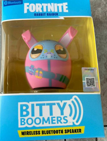 FORTNITE Rabbit Raider Bitty Boomers Bluetooth Mini Speaker