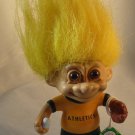 Oakland A's MLB Troll Doll 1992 Good Luck Troll Bendable-Russ