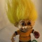 Oakland A's MLB Troll Doll 1992 Good Luck Troll Bendable-Russ