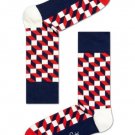 Happy Socks Filled Optic Sock for Men and Women One Pair