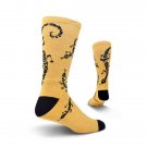 Men's Lizard Crew Athletic Socks by Kurb One Pair Size 10-13