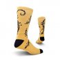 Men's Lizard Crew Athletic Socks by Kurb One Pair Size 10-13