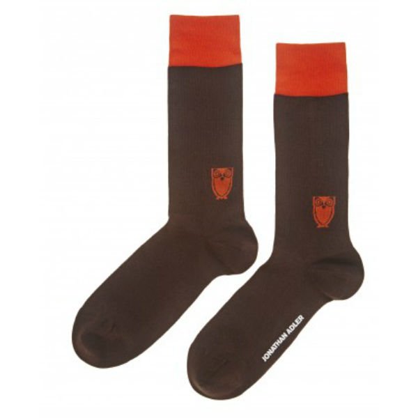 Jonathan Adler Men's Owl Socks Size 10-13