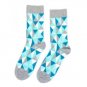 Jonathan Adler Harlequin II Crew Socks for Women Size 9-11