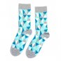 Jonathan Adler Harlequin II Crew Socks for Women Size 9-11