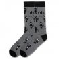 Men's Ninjas Socks by K. Bell Martial Arts Theme Novelty One Pair Big and Tall