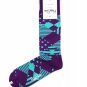 Happy Socks, Multi Argyle Sock for Men Size 10-13