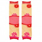 BabyScoot Flowers Legwarmers Baby Legs Thick Terry Cushioning on the Knee Area