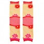 BabyScoot Flowers Legwarmers Baby Legs Thick Terry Cushioning on the Knee Area