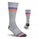 Men's Sport Stripe Crew Athletic Socks by Kurb One Pair Size 10-13