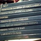 9 BOOKS~FISHING LIBRARY~TROUT~LURES~BASS~LIVE BAIT~LOT