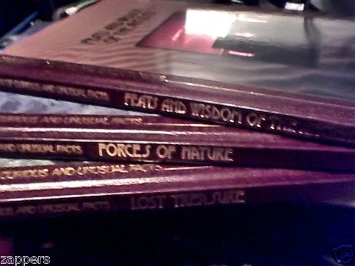 3 BOOKS~LOST TREASURES~WISDOM OF ANCIENTS~FORCES NATURE