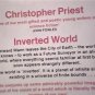 INVERTED WORLD~CHRISTOPHER PRIEST~SCI FI~ALIEN WORLD~