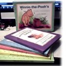 WINNIE-THE-POOH~5 BOOKS~ABC~COLORS~TIME~1-2-3~BOXED SET