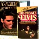 2 BOOKS~ELVIS~IF I CAN DREAM~SECRET DIARY~PRIVATE ELVIS