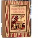 ROBINSON CRUSOE~CHILREN'S TREASURY~LARGE PRINT~HB~DEFOE