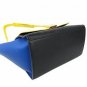 Authentic CELINE Trapeze Luggage Shoulder Bag Handbag Calfskin Leather Yellow