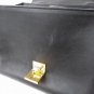 Authentic CELINE Trapeze Luggage Shoulder Bag Handbag Calfskin Leather Yellow