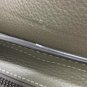 Auth CELINE Mini Luggage Tote Bag Calfskin Leather Shoulder Handbag Gray SHW