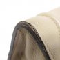 Authentic CELINE Mini Luggage Handbag Tote Bag Calfskin Leather Beige