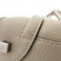 Authentic CELINE Mini Luggage Handbag Tote Bag Calfskin Leather Beige