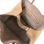 Auth CELINE Phantom Luggage Small Square Tote Bag Leather Handbag Beige