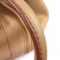 Auth CELINE Phantom Luggage Small Square Tote Bag Leather Handbag Beige