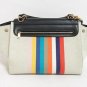 Authentic CELINE Trapeze Luggage Shoulder Bag Handbag Canvas Leather Multicolor