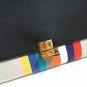 Authentic CELINE Trapeze Luggage Shoulder Bag Handbag Canvas Leather Multicolor