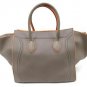 Authentic CELINE Phantom Luggage Small Tote Bag Handbag Leather Beige Orange