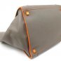 Authentic CELINE Phantom Luggage Small Tote Bag Handbag Leather Beige Orange