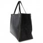 Authentic CELINE Horizontal Cabas Tote Bag Shoulder Handbag Leather Black