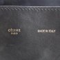 Authentic CELINE Horizontal Cabas Tote Bag Shoulder Handbag Leather Black