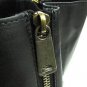 Authentic CELINE Horizontal Cabas Tote Bag Shoulder Handbag Leather Black