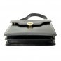 Celine Leather Shoulder Hand Bag Black
