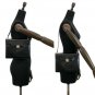 Celine Leather Shoulder Hand Bag Black
