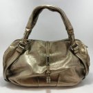 Celine Leather Shoulder Bag Gold