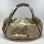 Celine Leather Shoulder Bag Gold
