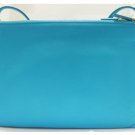 Lambskin Trio Shoulder Turquoise