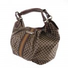 CELINE Shoulder Bag Canvas Ladies