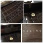 Celine Chain Shoulder Bag Leather
